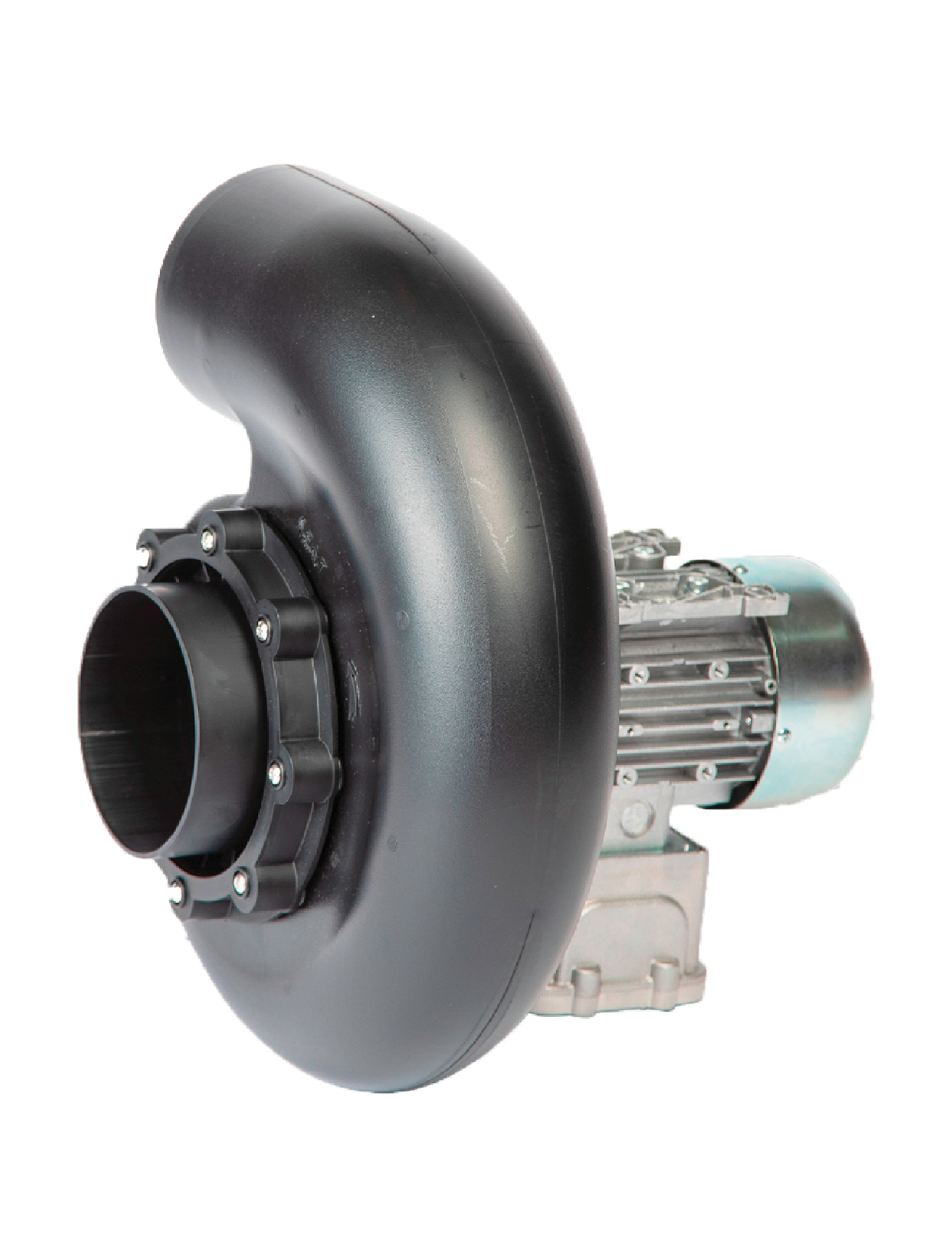 Image of Plastec 15 Direct Drive Forward Curve Polypropylene Blower - XP for exhausting fumes from highly corrosive environments