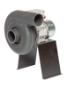 Storm 12 High Static Pressure Direct Drive Forward Curve Polypropylene Blower - XP on stainless steel stand