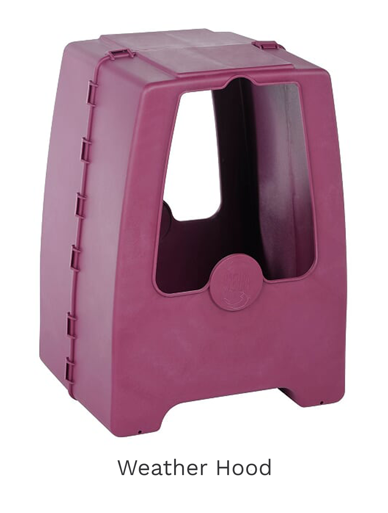 All weather protective fume extraction hood for Plastec Polypropylene Blower